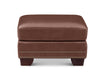 Alice Leather Ottoman