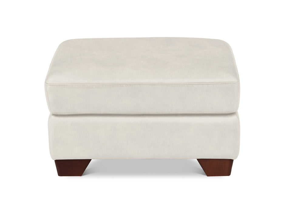 Marylynn Leather Ottoman
