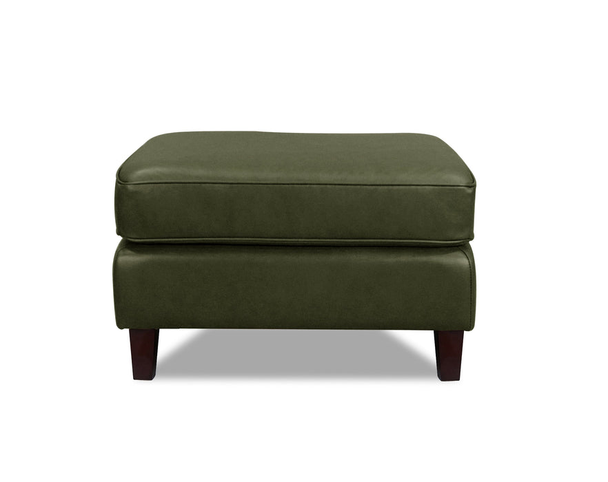 Laguna Leather Ottoman
