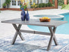 Half Moon Beach Outdoor Dining Table - Abundant Home Collections