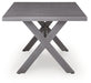 Half Moon Beach Outdoor Dining Table - Abundant Home Collections
