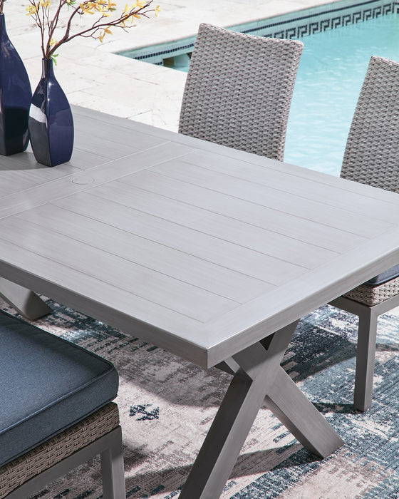 Half Moon Beach Outdoor Dining Table - Abundant Home Collections