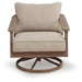 Harmony Headlands Outdoor Swivel Lounge with Cushion - Abundant Home Collections
