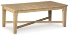 Carter Hall Outdoor Coffee Table - Abundant Home Collections