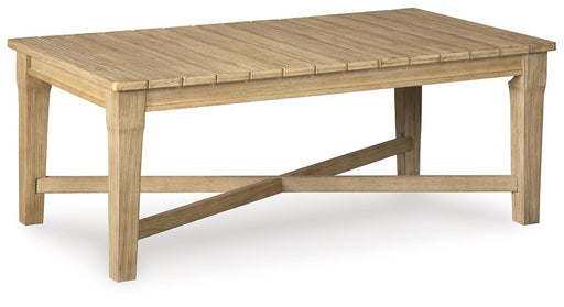 Carter Hall Outdoor Coffee Table - Abundant Home Collections