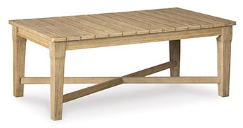 Carter Hall Outdoor Coffee Table - Abundant Home Collections