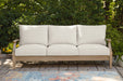 Carter Hall Outdoor Sofa with Cushion - Abundant Home Collections