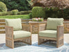 Serena Shores Outdoor Lounge Chair (Set of 2) - Abundant Home Collections