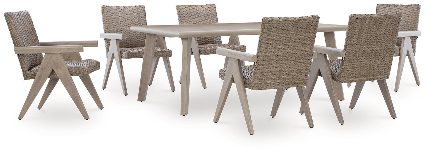 Cliff Trails Outdoor Dining Package - Abundant Home Collections