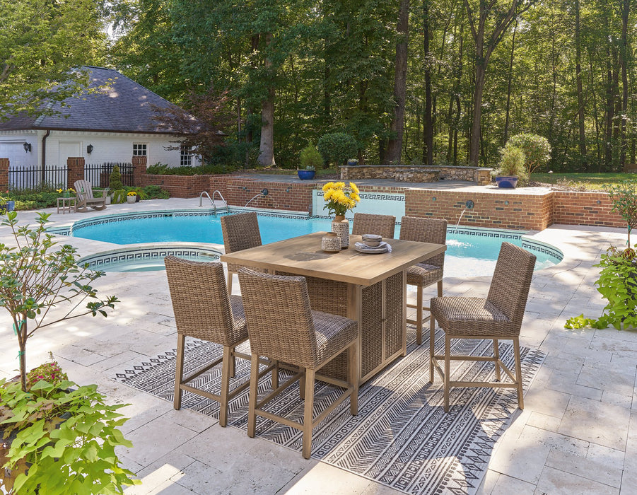 Walton Bridge Outdoor Dining Set - Abundant Home Collections