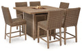 Walton Bridge Outdoor Dining Set - Abundant Home Collections