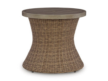 Laguna Heights Outdoor End Table - Abundant Home Collections