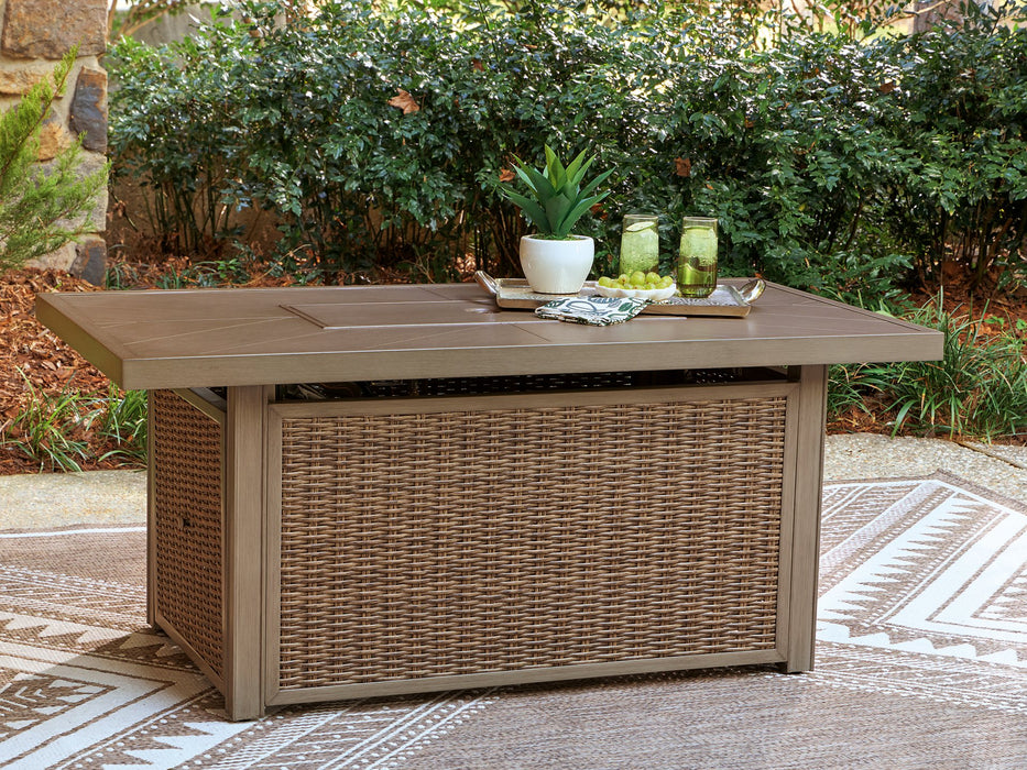 Laguna Heights Outdoor Fire Pit Table - Abundant Home Collections