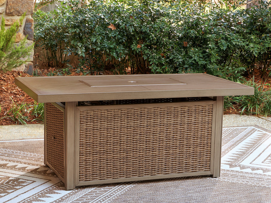 Laguna Heights Outdoor Fire Pit Table - Abundant Home Collections