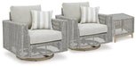 Seton Creek Outdoor Seating Set - Abundant Home Collections