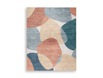 Chanleigh Washable 7'6" x 9'6" Area Rug - Abundant Home Collections