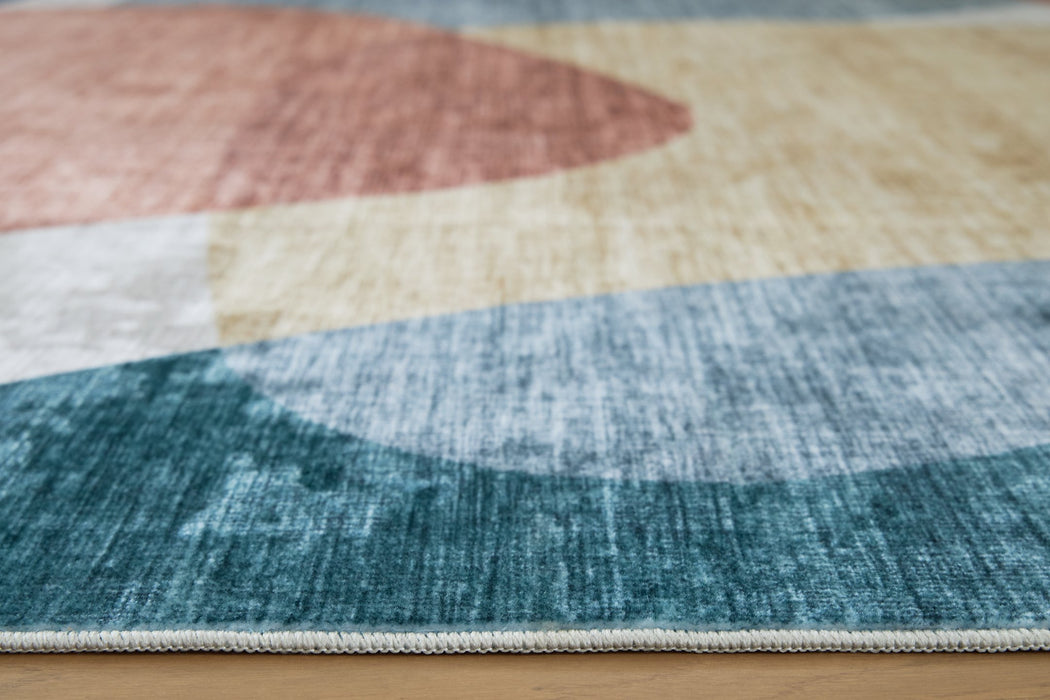 Chanleigh Washable 5' x 7' Area Rug - Abundant Home Collections