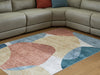 Chanleigh Washable 5' x 7' Area Rug - Abundant Home Collections