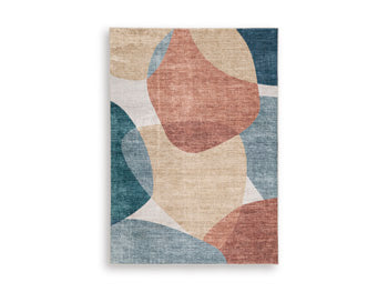Chanleigh Washable 5' x 7' Area Rug - Abundant Home Collections