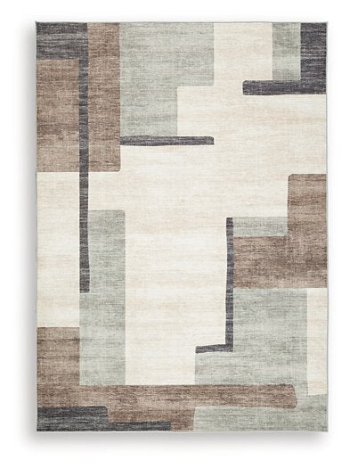 Larkport Washable Area Rug - Abundant Home Collections