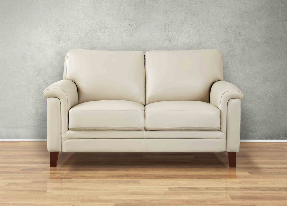 Westcott Leather Loveseat
