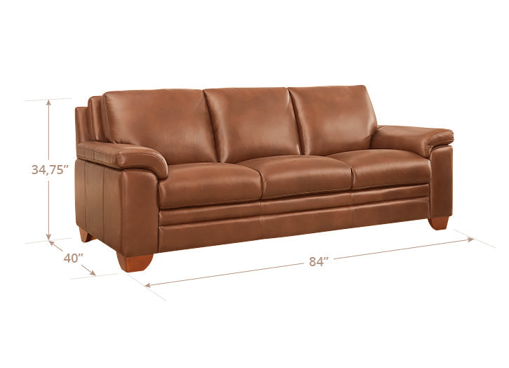 Magnum Leather Loveseat