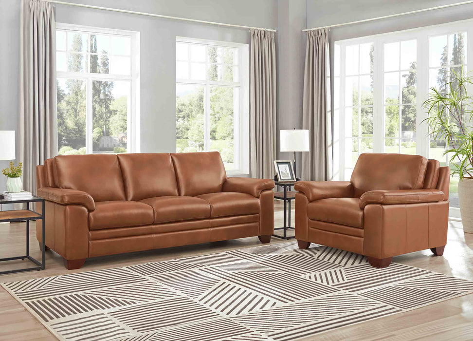 Magnum Leather Loveseat