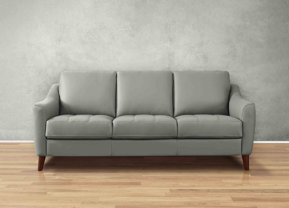 Ersa Leather Loveseat