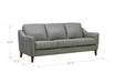 Ersa Leather Loveseat