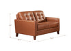 Aiden Leather Loveseat