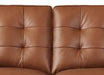 Aiden Leather Loveseat