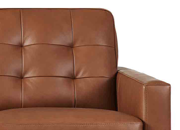 Aiden Leather Loveseat