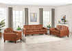 Aiden Leather Loveseat