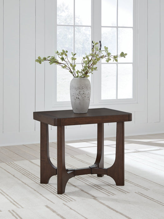 Korestone End Table - Abundant Home Collections