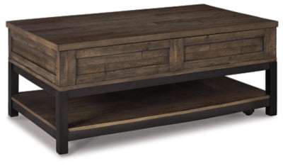 Johurst Coffee Table with Lift Top - Abundant Home Collections