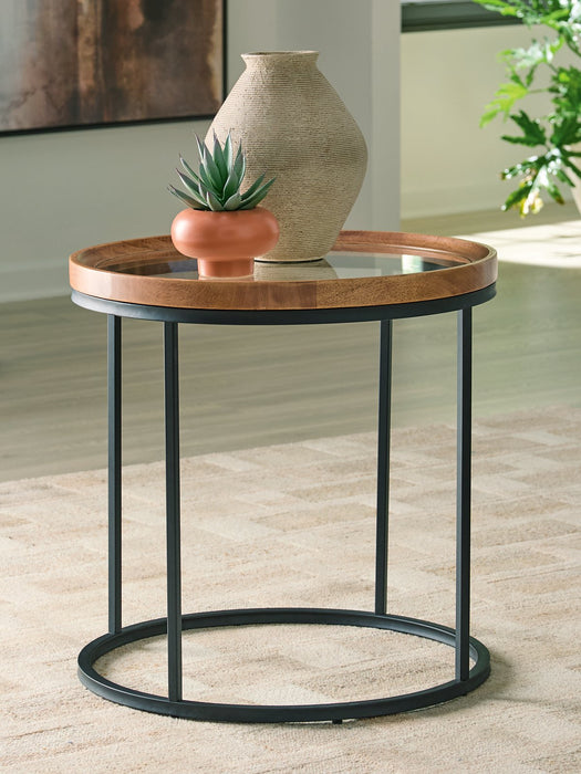 Noraluna End Table - Abundant Home Collections