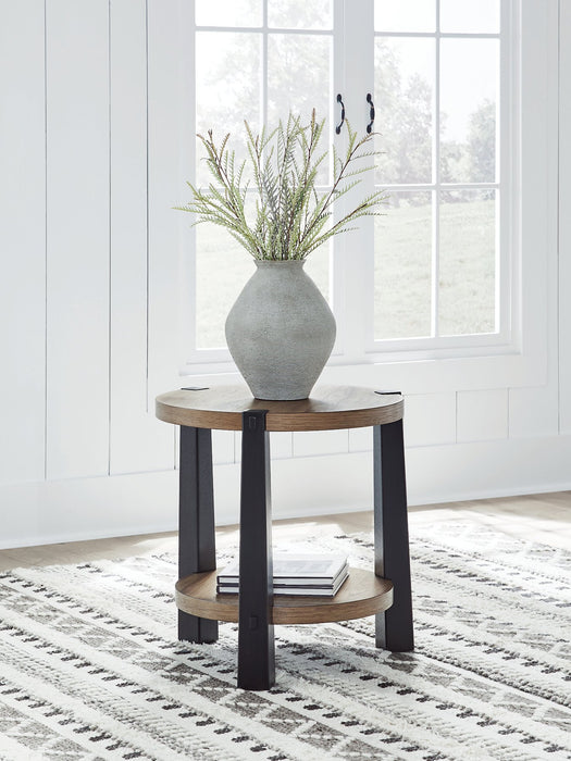 Ridgester End Table - Abundant Home Collections