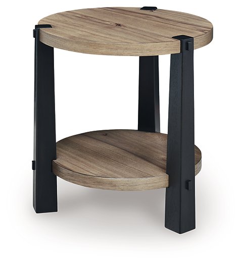 Ridgester End Table - Abundant Home Collections