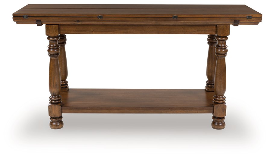 Sturlayne Flip Top Sofa Table - Abundant Home Collections