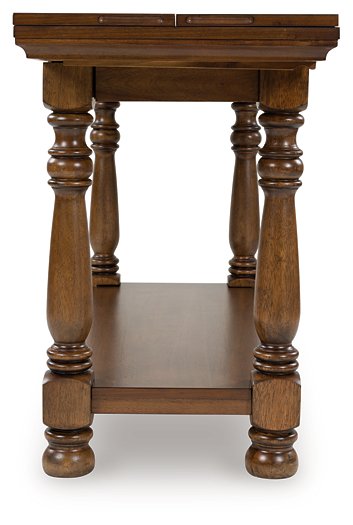 Sturlayne Flip Top Sofa Table - Abundant Home Collections