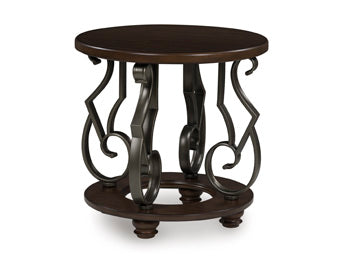 Frallyn End Table - Abundant Home Collections