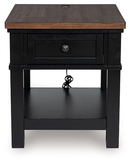 Wildenauer End Table - Abundant Home Collections
