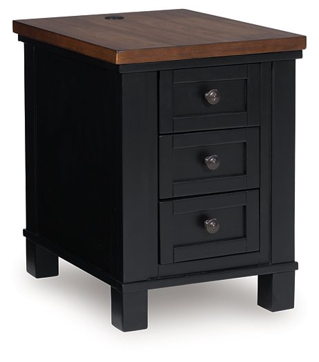 Wildenauer Chairside End Table - Abundant Home Collections