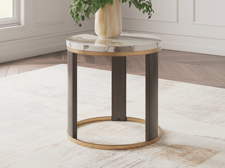 Jazmore End Table - Abundant Home Collections