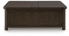 Breckington Coffee Table With Storage - Abundant Home Collections