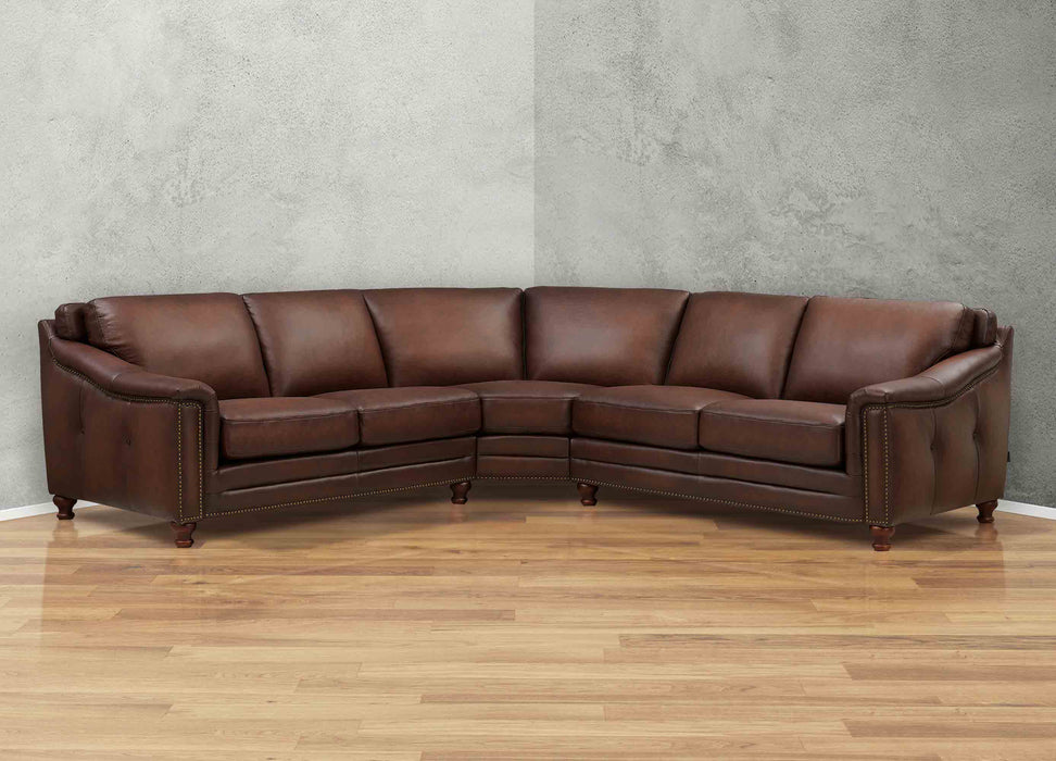 Belfast Leather Sectional Collection