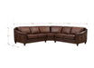 Belfast Leather Sectional Collection