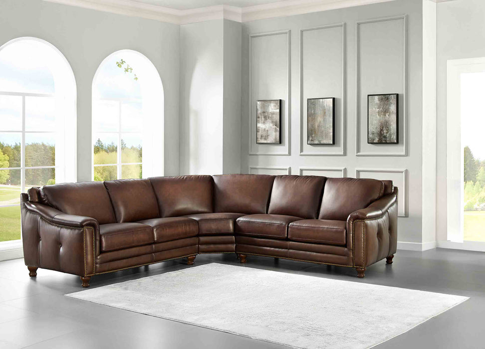 Belfast Leather Sectional Collection