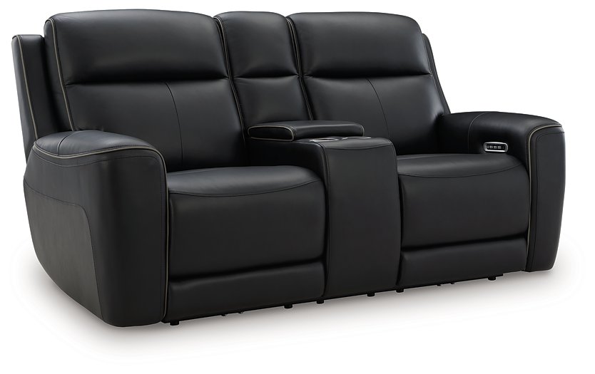 5Z-Relaxation Power Reclining Loveseat with Console - Abundant Home Collections