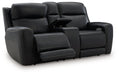 5Z-Relaxation Power Reclining Loveseat with Console - Abundant Home Collections